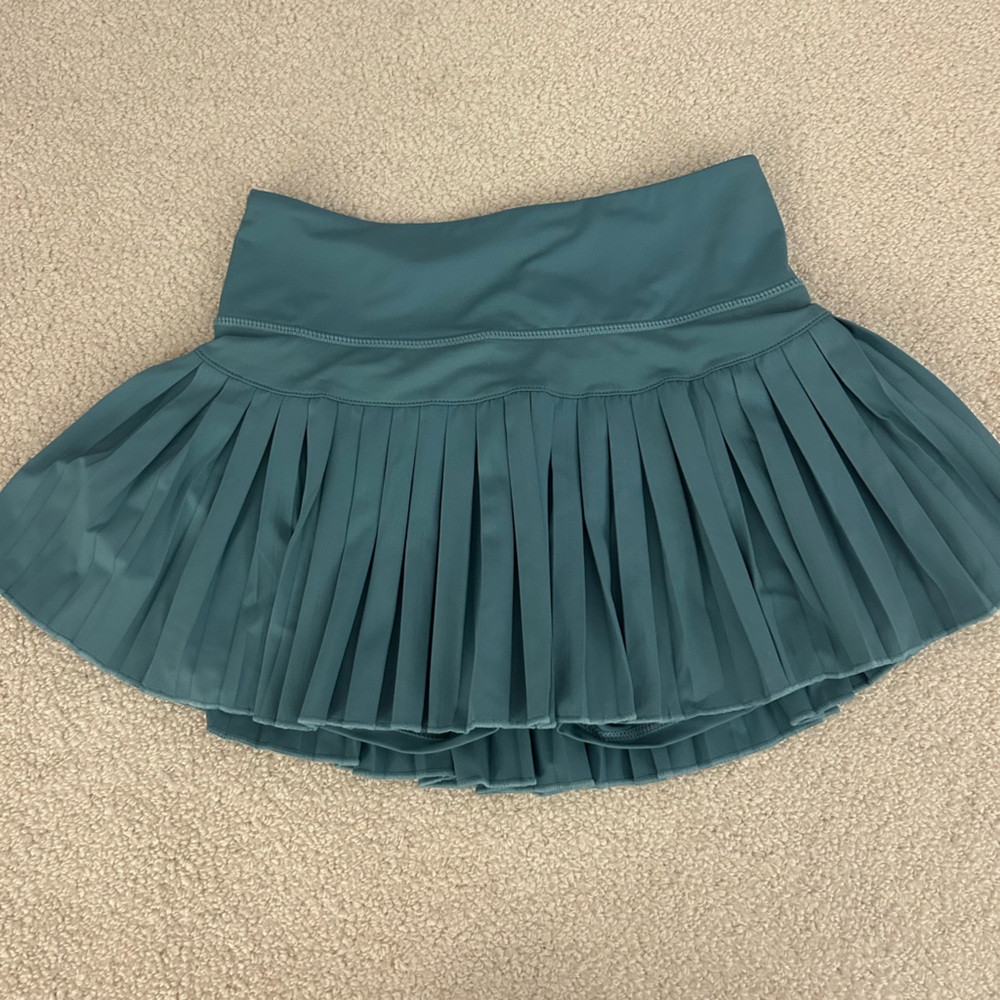 Gold Hinge Teal Skirt